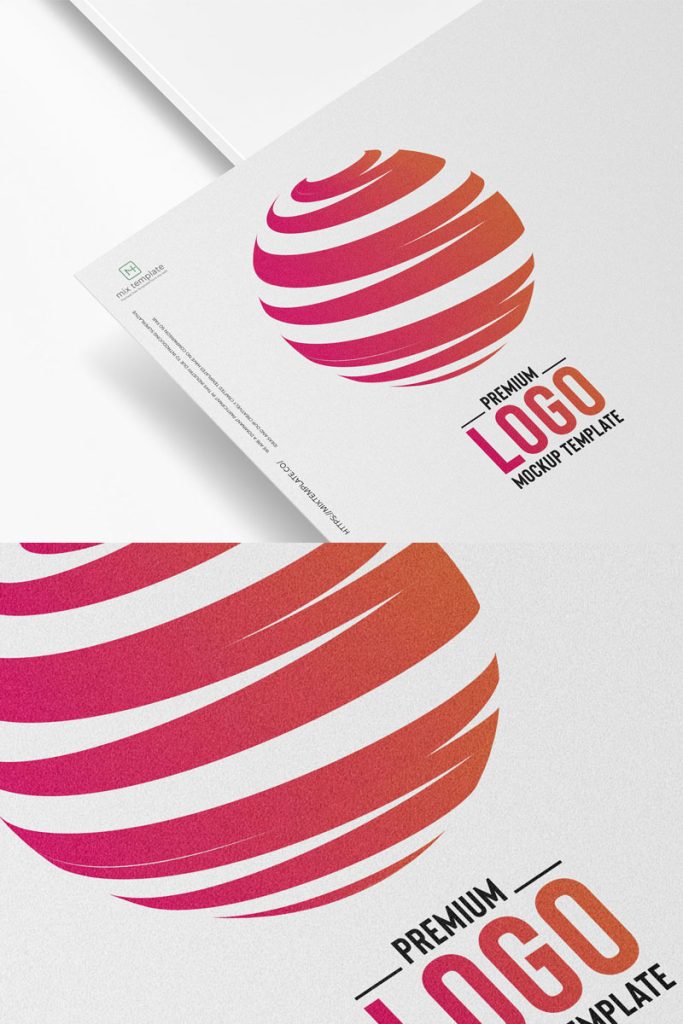 Free Premium Branding Logo Mockup | Dribbble Graphics