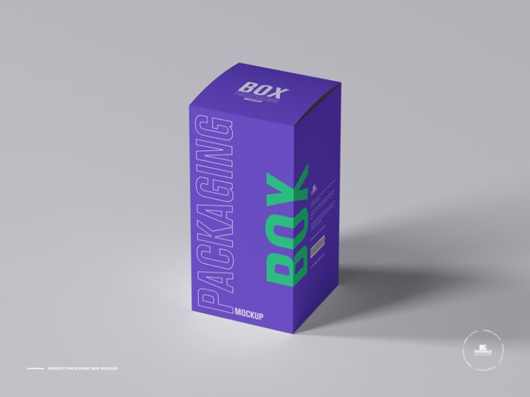Free Premium Product Packaging Box Mockup | Dribbble Graphics