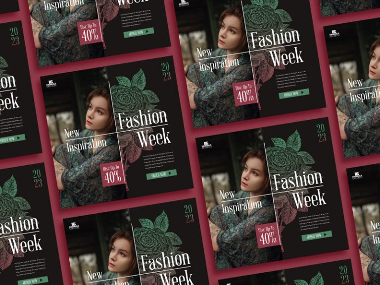 Free Style Post Free Fashion Social Media Post Template | Dribbble Graphics