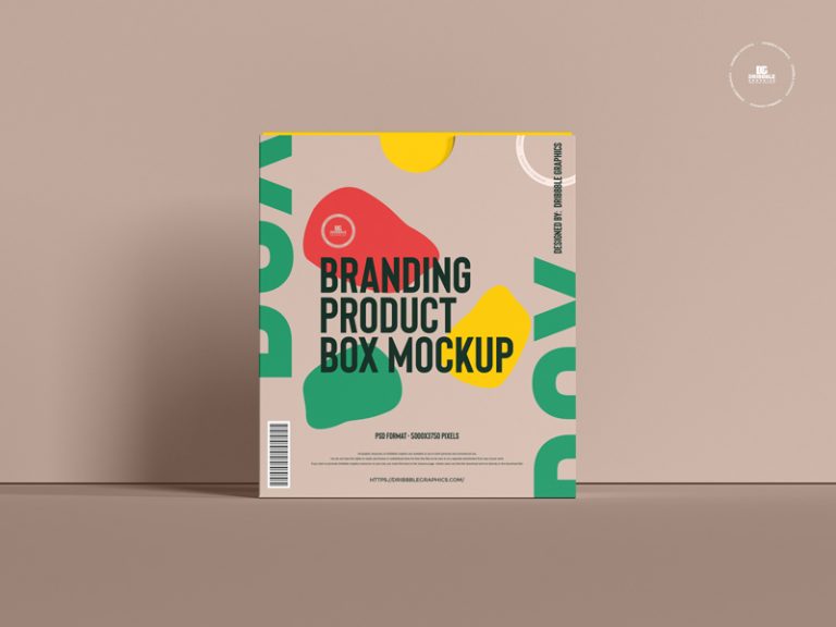 Free Branding Product Box Mockup | Dribbble Graphics
