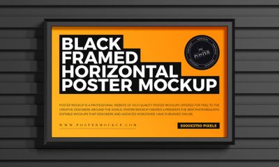 Free-Wall-Mounted-Horizontal-Poster-Mockup-300
