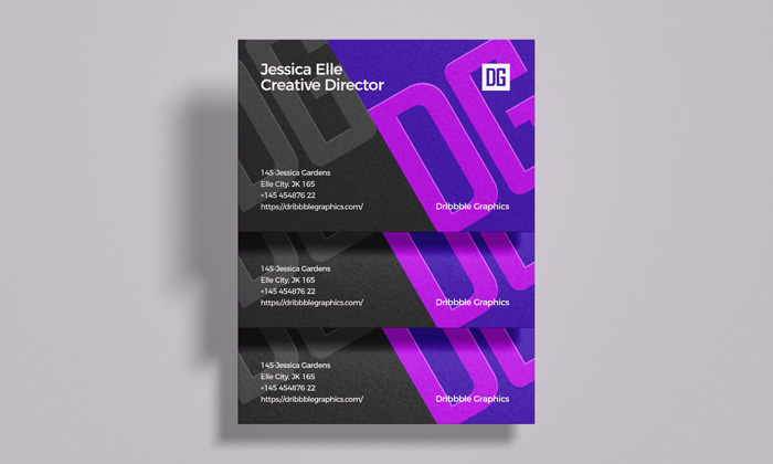 Free-Top-View-85x55mm-Business-Card-Mockup-300