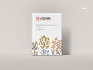 Free Cover Branding A4 Book Mockup | Dribbble Graphics