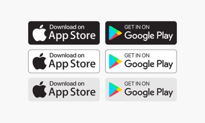 Free-Download-on-the-App-Store-and-Get-it-on-Google-Play-Button-Icons-Set-300