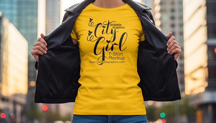 Free-City-Girl-T-Shirt-Mockup-300