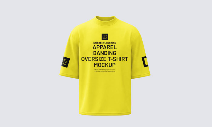Free-Apparel-Branding-Oversize-T-Shirt-Mockup-300